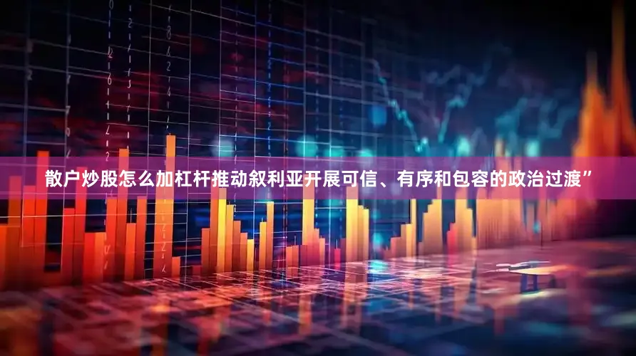 散户炒股怎么加杠杆推动叙利亚开展可信、有序和包容的政治过渡”