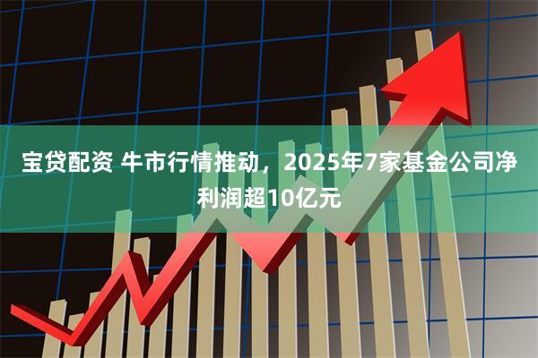 宝贷配资 牛市行情推动,2025年7家基金公司净利润超10亿元